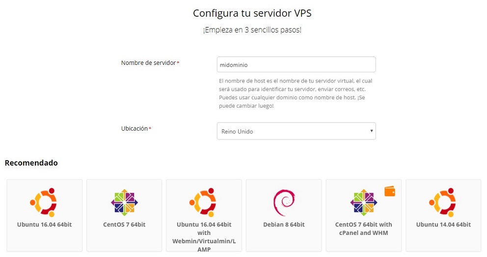 hostinger configurar vps plan 1
