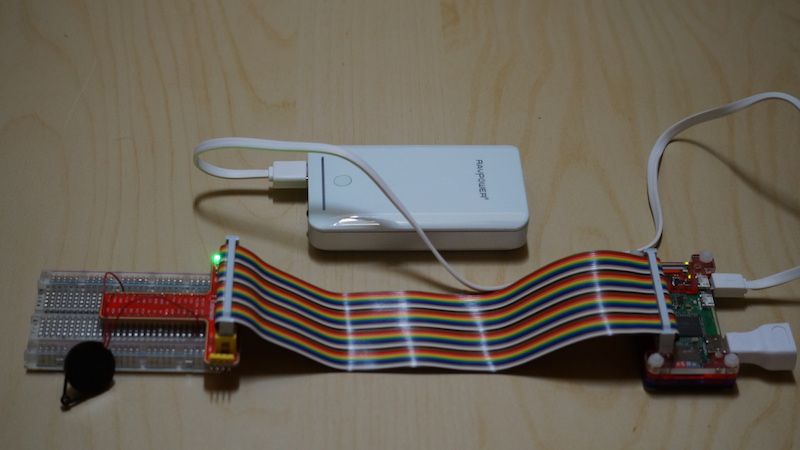 motnaje raspberry buzzer completo