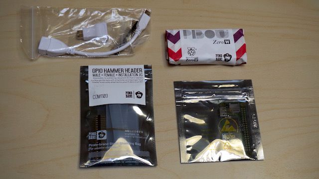 raspberry pi w accesorios