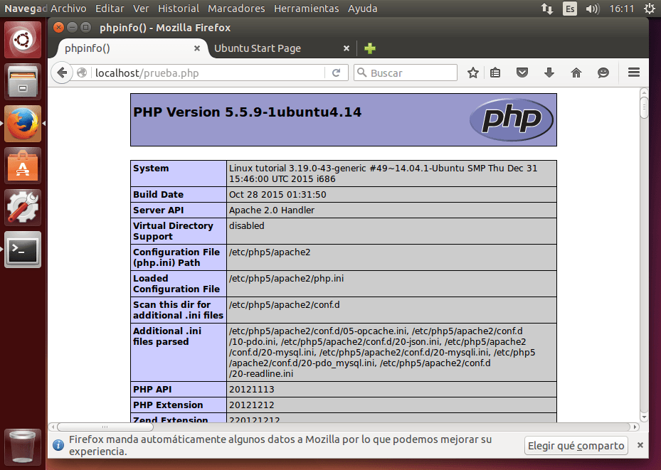 tutorial AMP infophp